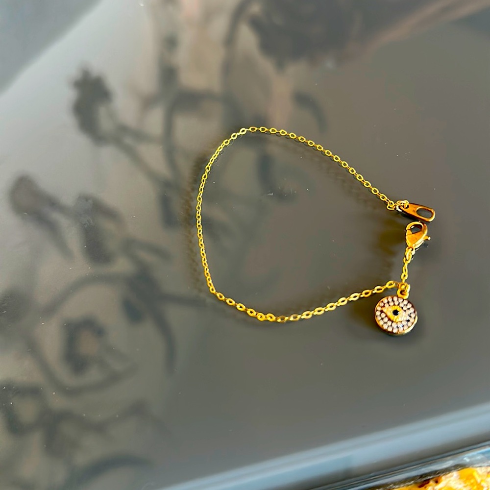 Evil eye bracelet